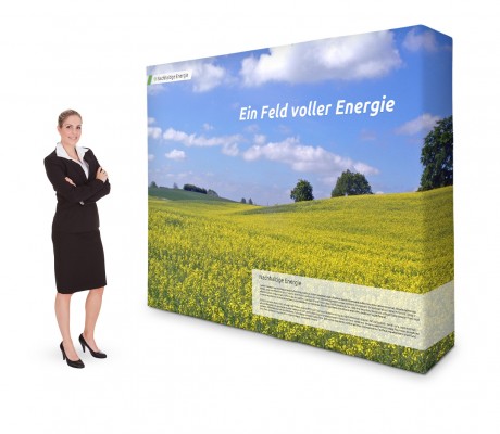 Textil Wand gerade Textil Wand gerade